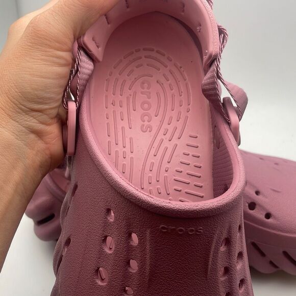 CROCS ECHO CLOG SIZE 7 WOMEN PINK - Picture 7 of 8